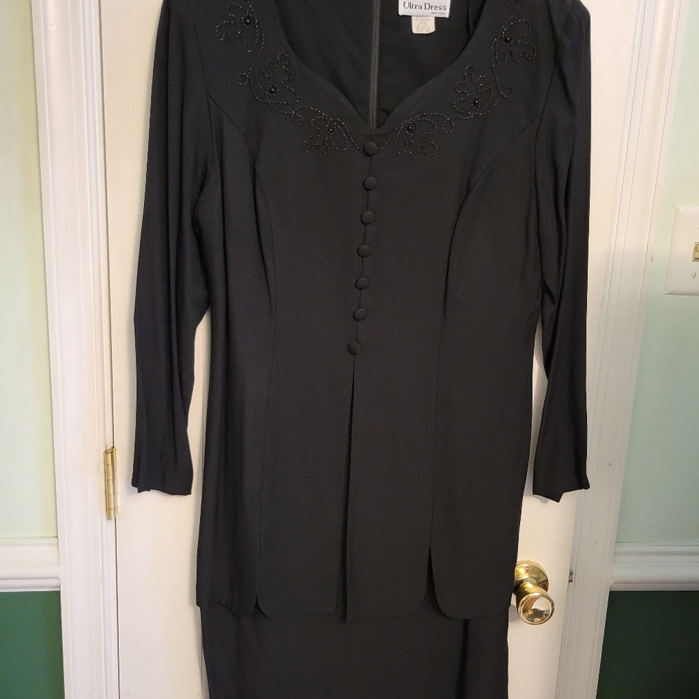 Womens Black Dress  Size 10